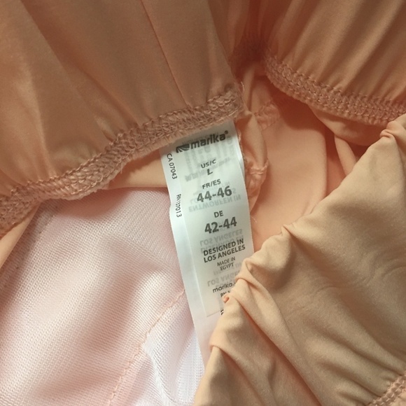 MARIKA Fitness Shorts Active wear Yoga Beach Athletic Versatile Pretty in Peach - Picture 9 of 12